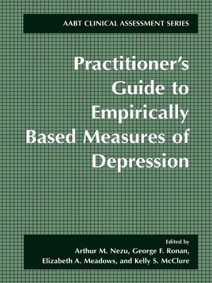cover image of Practitioner's Guide to Empirically-Based Measures of Depression